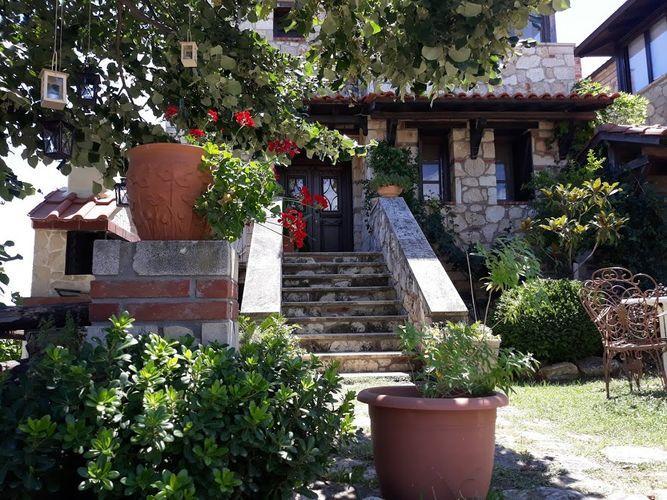 Stone House Andromeda Villa Psakoudia Buitenkant foto